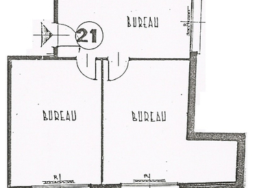 BUREAU CENTRAL A LOUER