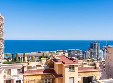 Monaco – Monte-Carlo – Elegante appartamento con 3 stanze e vista mare