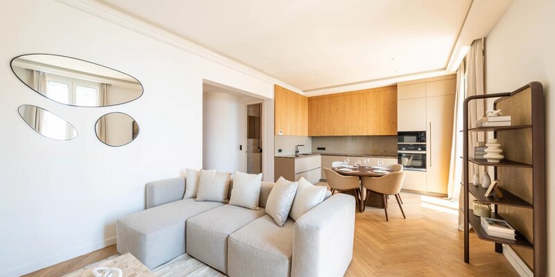 Monaco – Monte-Carlo – Elegante appartamento con 3 stanze e vista mare